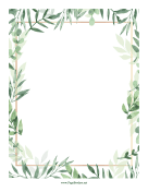 Printable Page Borders