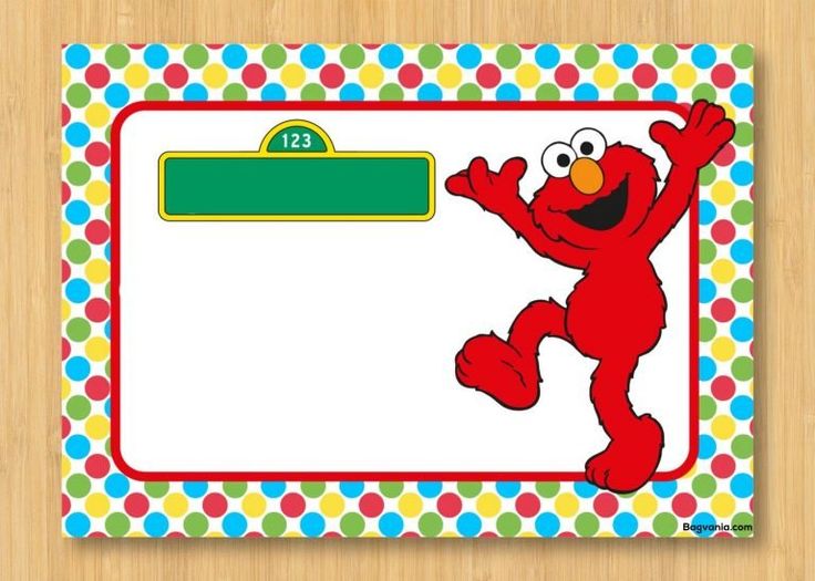 printable elmo birthday cards