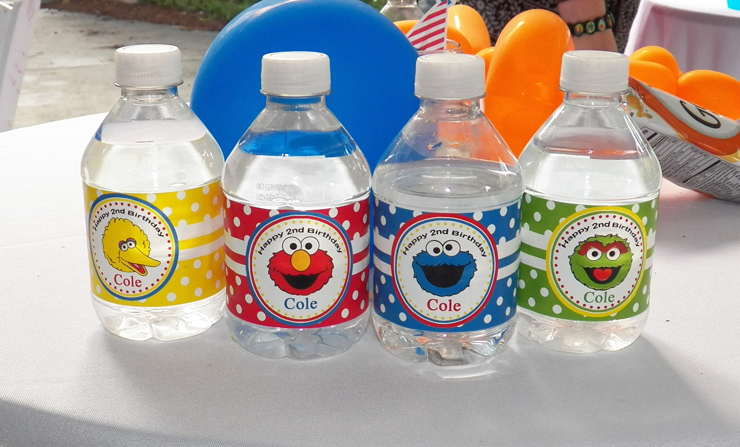 Sesame Street Party / Sesame Street Party / That Party Chick - Worksheets Library for Free Printable Elmo Water Bottle Labels