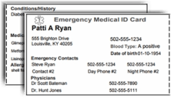 Print a free Medical Alert I.D. Wallet CardAtrial Fibrillation ...
