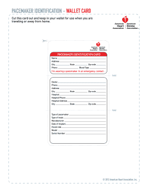 printable emergency id cards