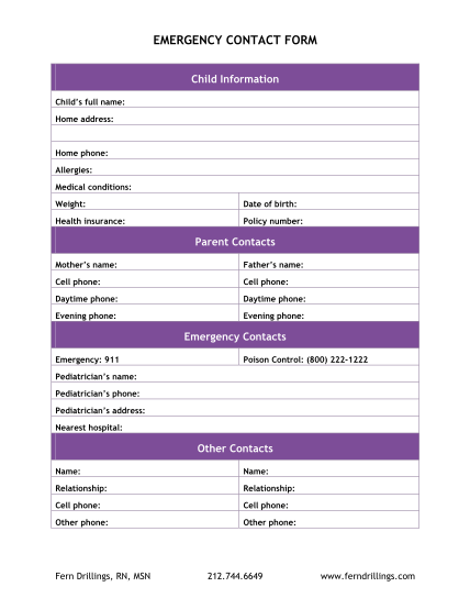 Emergency ID Card - Priority Prepper