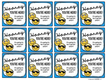 printable emoji gift tags