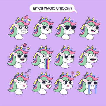 printable emoji unicorn pictures