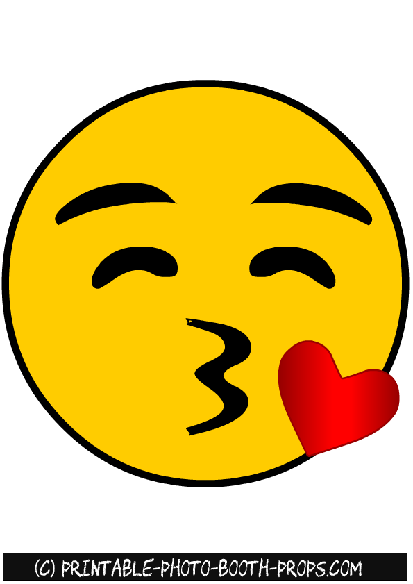 printable emojis props
