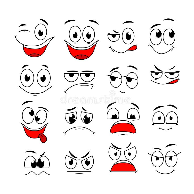 printable emotion eyes