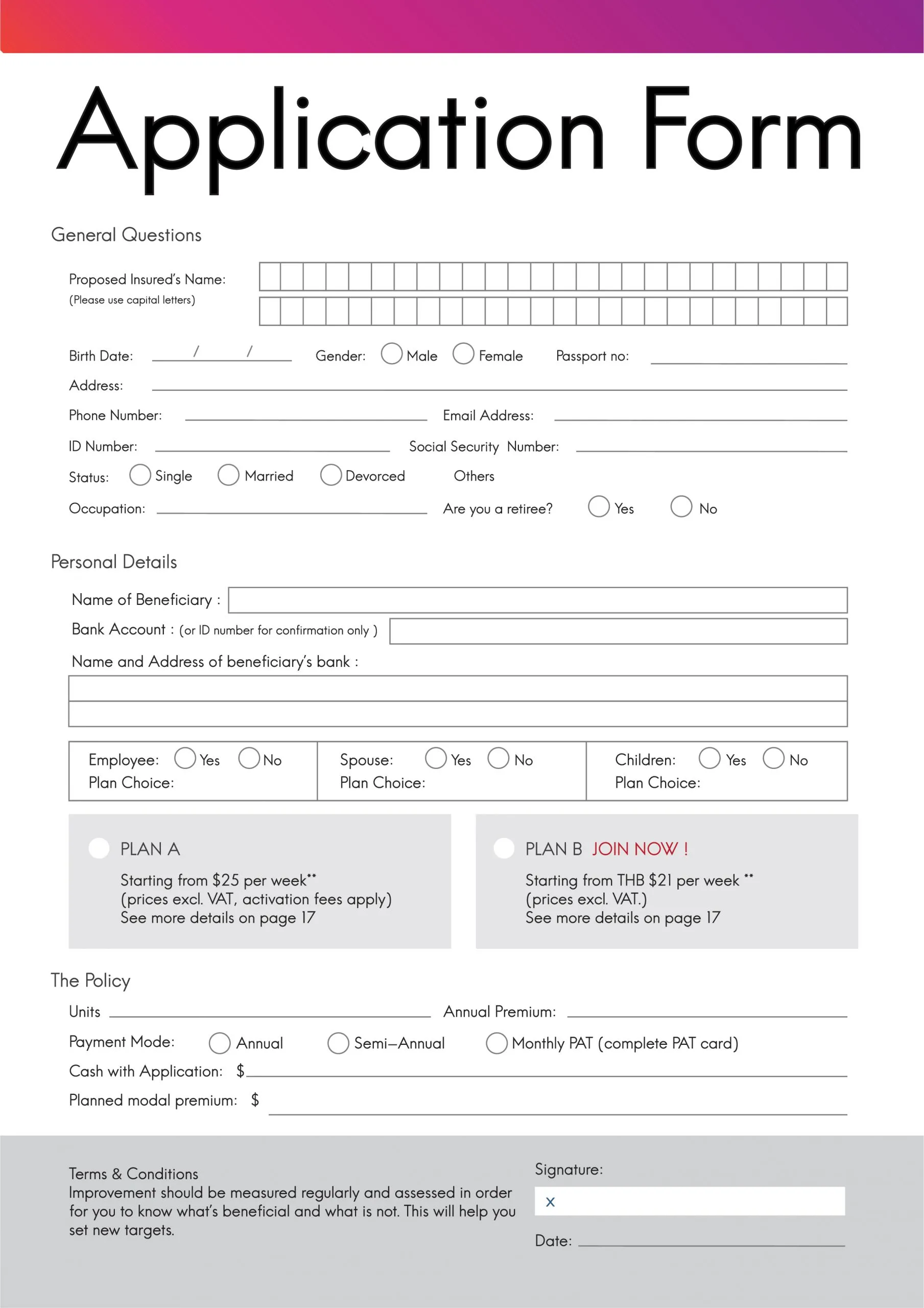 Free Employment Job Application Forms For 2024 | UPDF