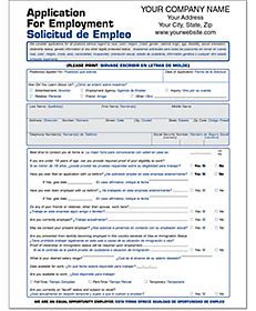 printable employment application in spanish