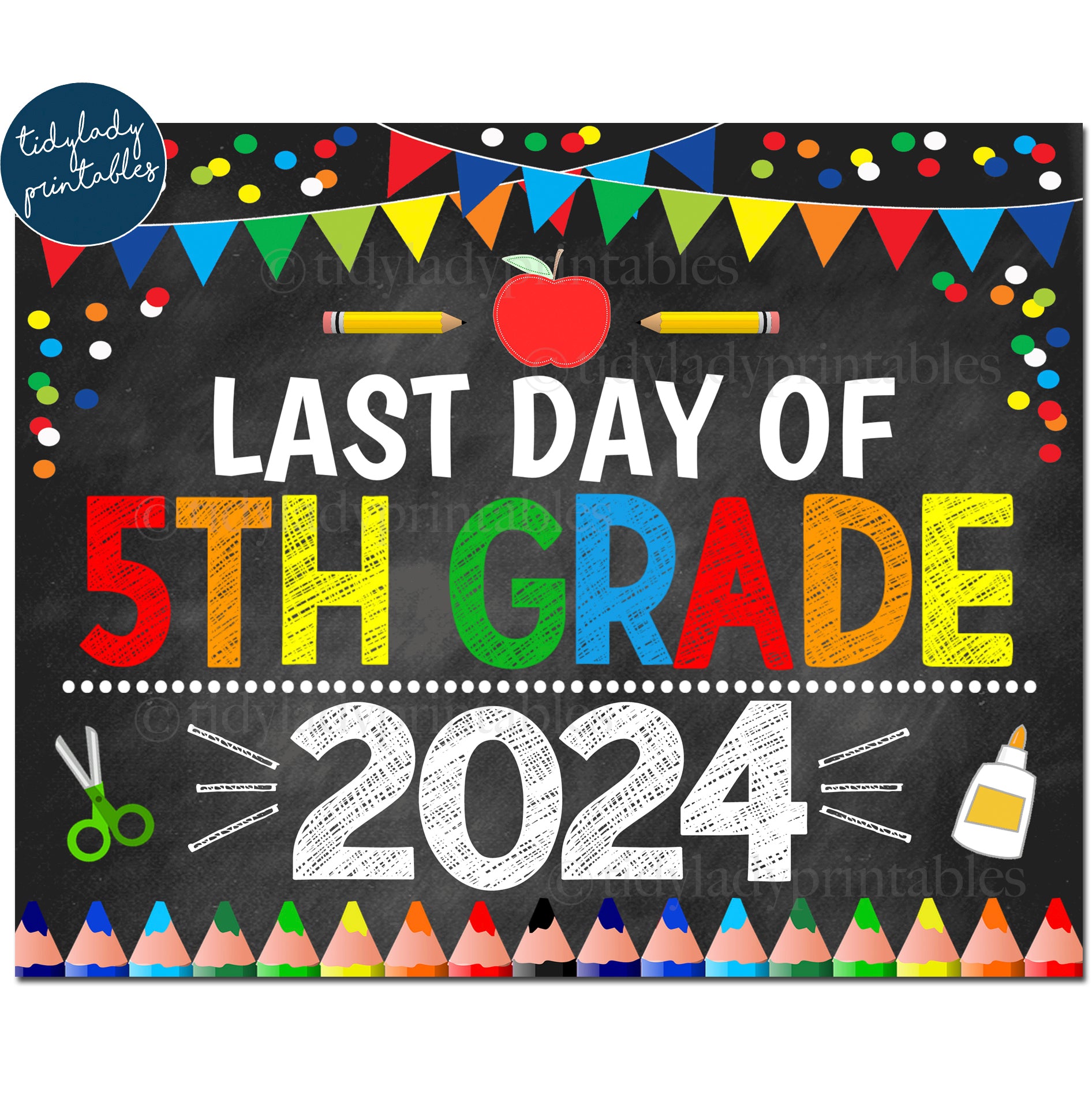 printable end of year signs