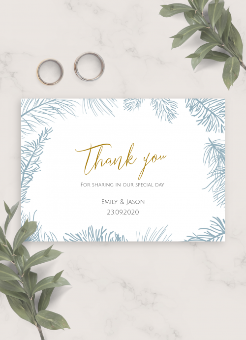 printable engagement thank you cards