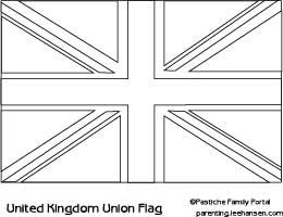 printable england flag pdf