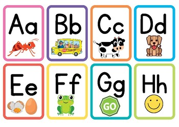 printable english alphabet flash cards