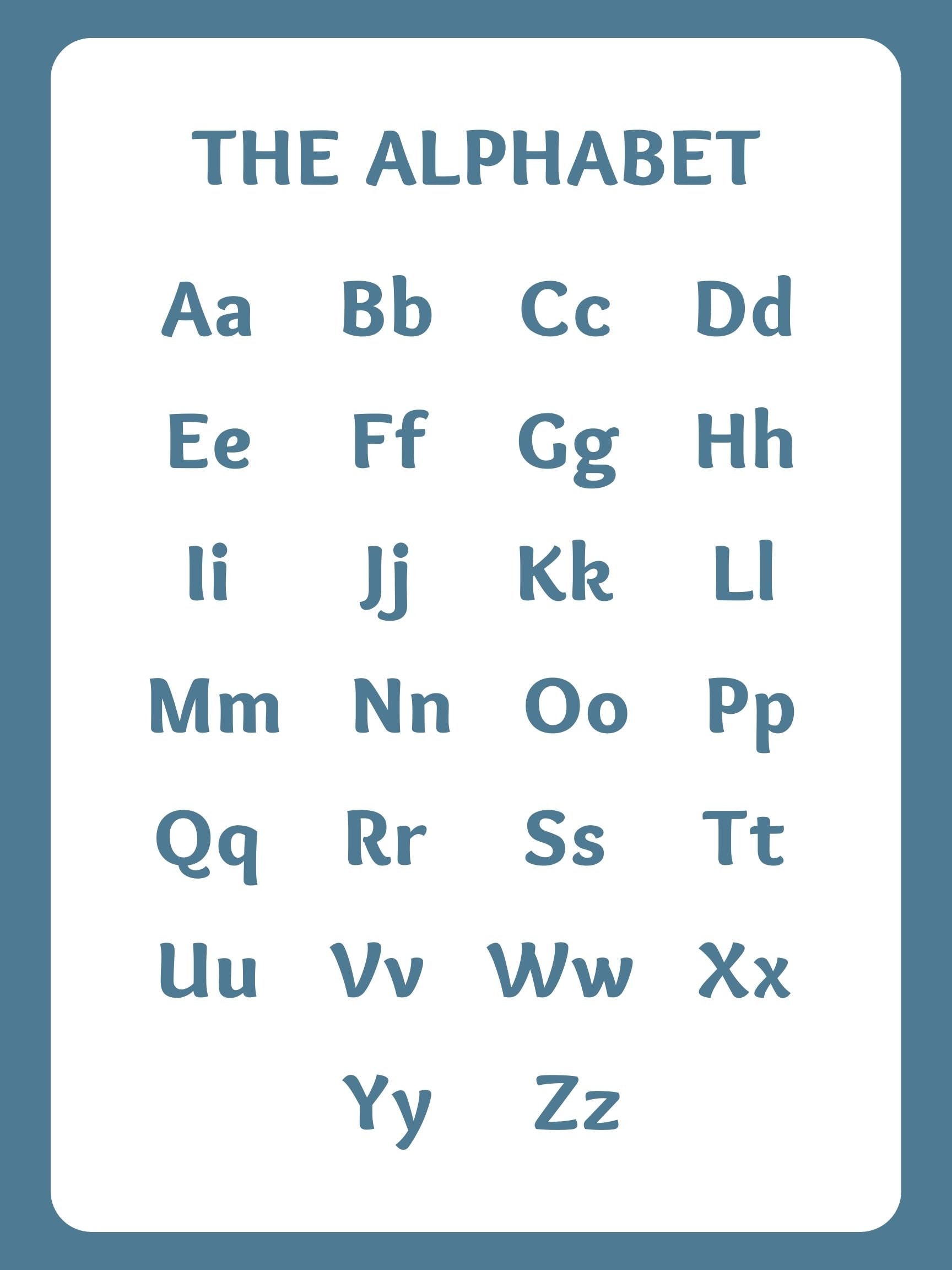 Free Printable English Alphabet Pdf Download Free Printable English 