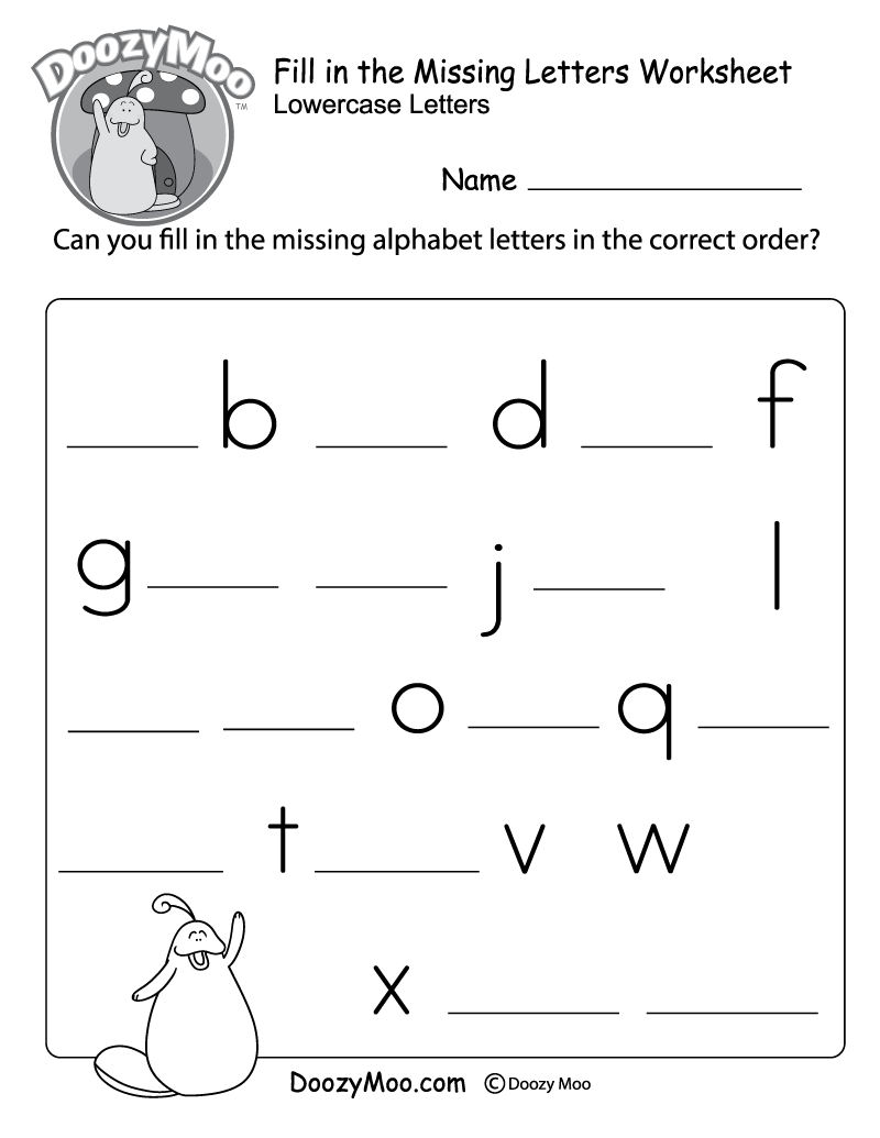 printable english alphabet worksheets