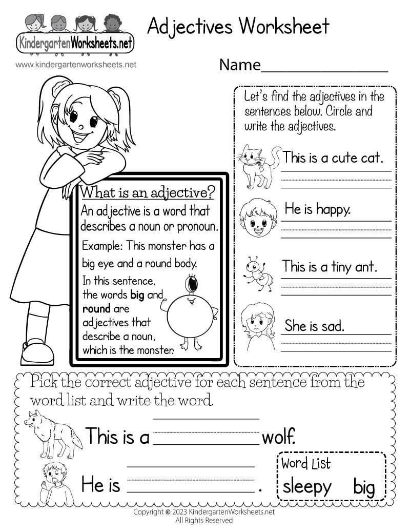 printable english grammar worksheet