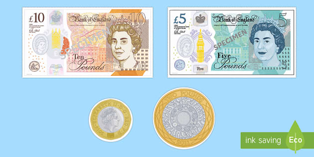 New British UK Coins Display Cut-Outs - - New British (UK) Coins ...