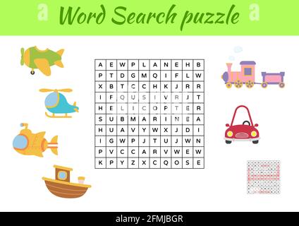 printable english puzzles and games