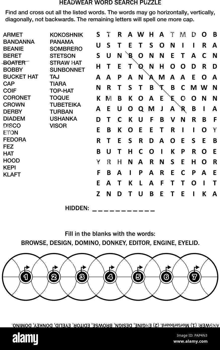 printable english puzzles and games