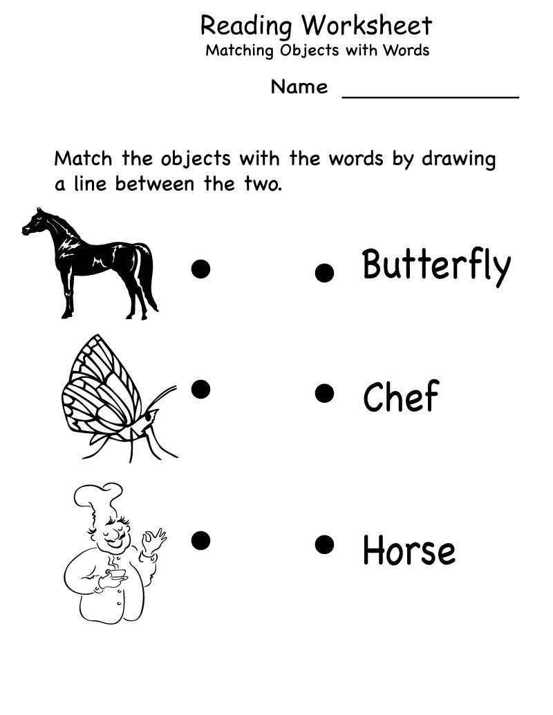 Free printable english worksheet for kindergarten, Download Free