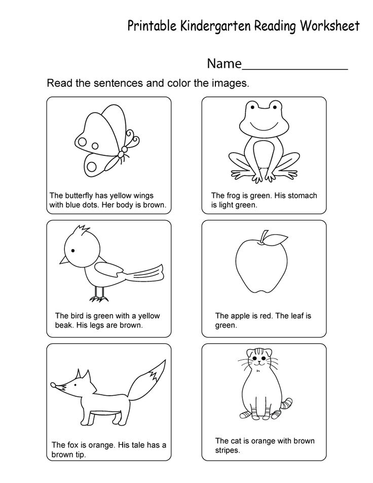 printable english worksheets for kindergarten pdf