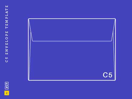 Free C5 Envelope Template (Ai, PSD)