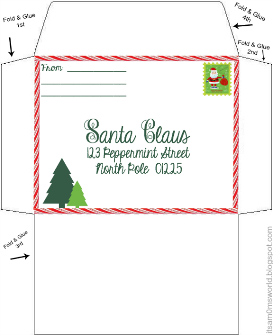 Its A Moms World: Our Letters To Santa -- Includes Free Letter ...
