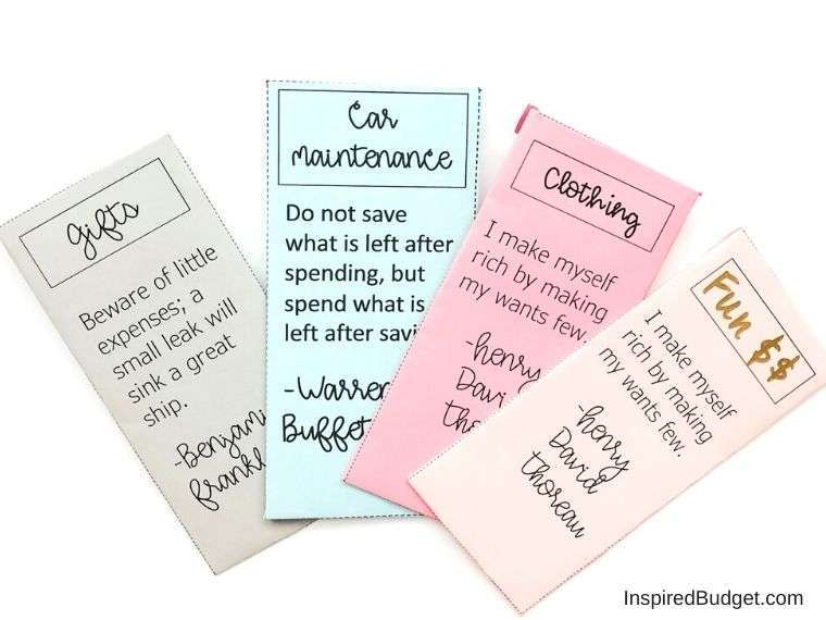 How To Use Cash Envelopes in 2024 [Free Printable Included ...
