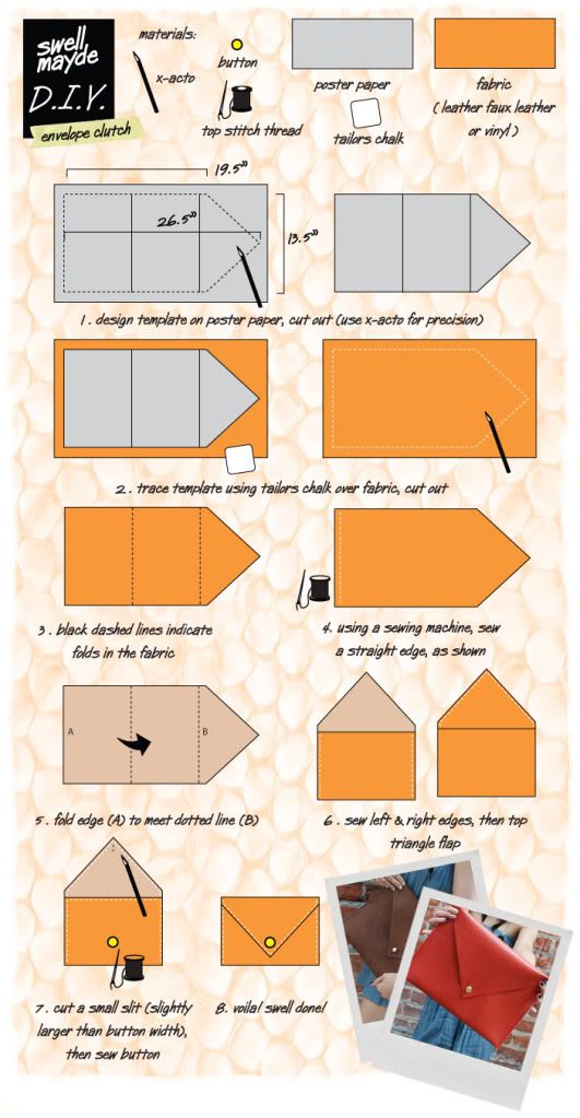 Make It: Easy Envelope Clutch