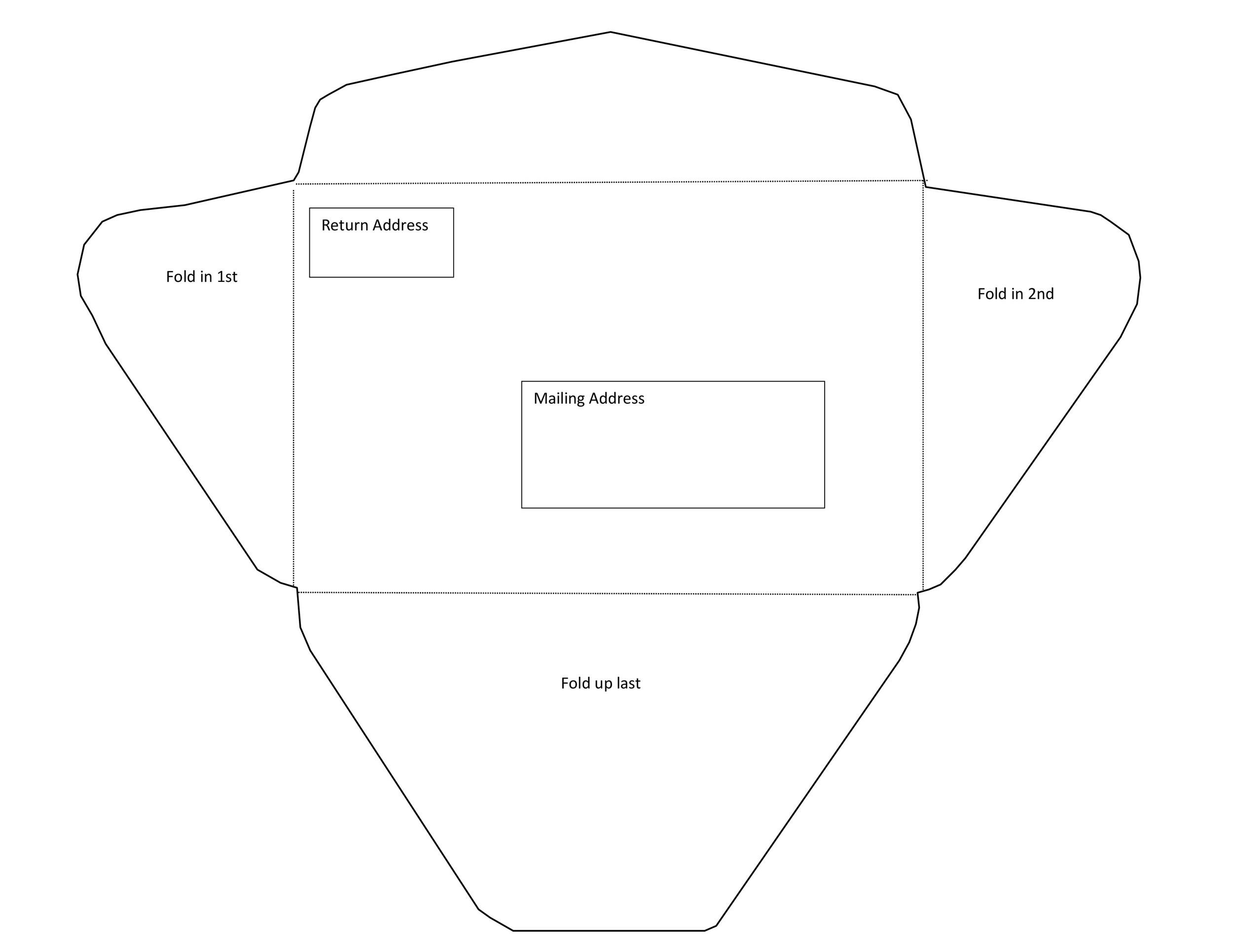 printable envelope free