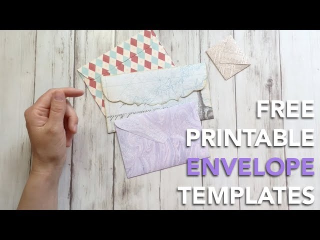 Free Envelope Templates | FREEBIE