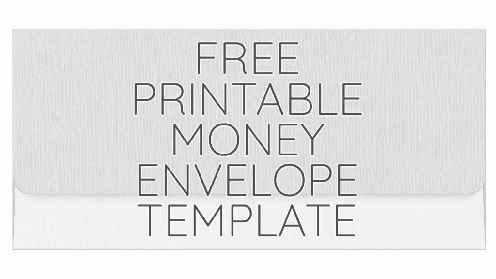 Printable Money Envelope - Free Printables Online