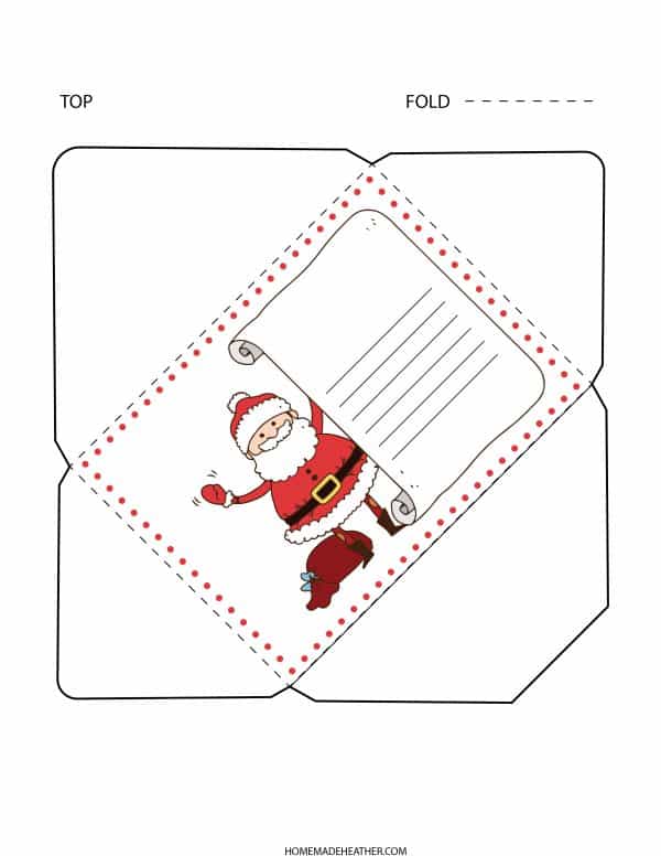 Free Letters to Santa Printables (with Stamps!) » Homemade Heather