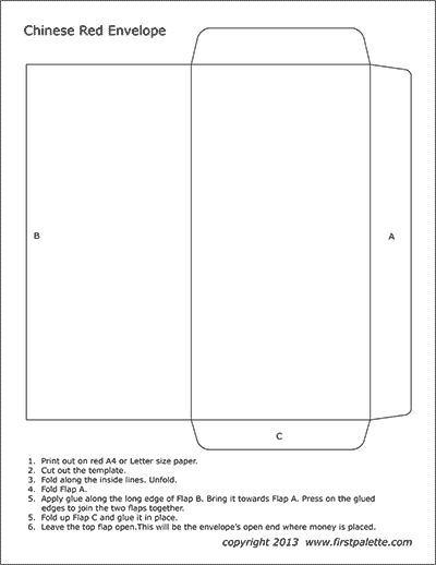 printable envelope outline