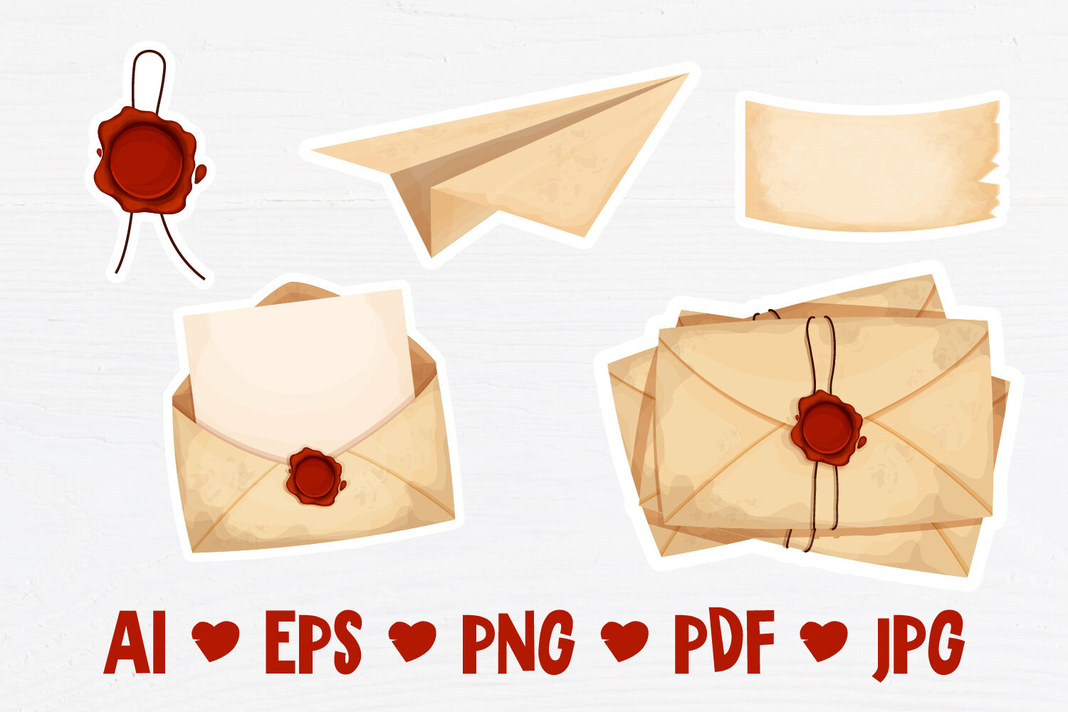 Print Envelope Seal Stickers - Aura Print