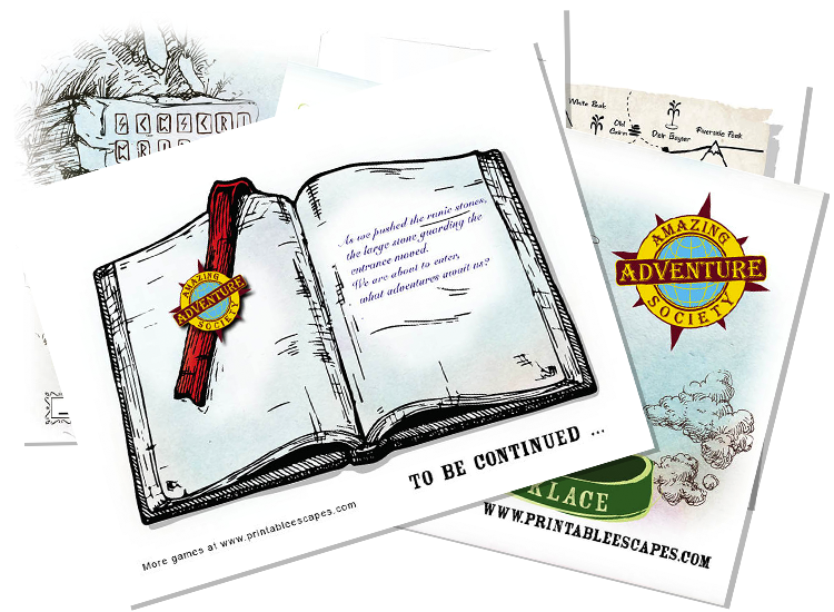Amazing Adventure Society: Nordic Necklace - a printable escape ...