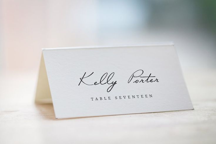 Printable place card, Wedding place cards template, Place card ...