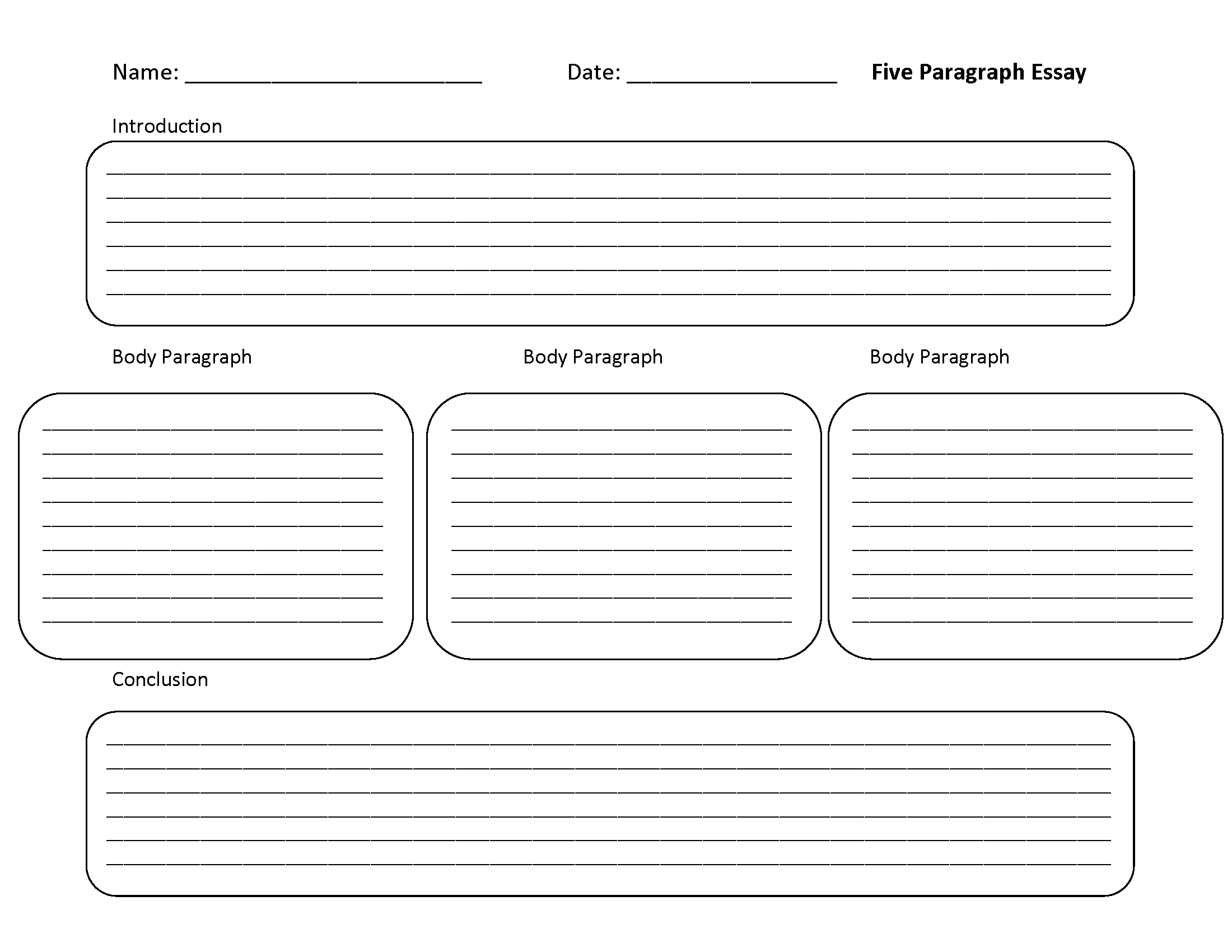 printable essay writing paper