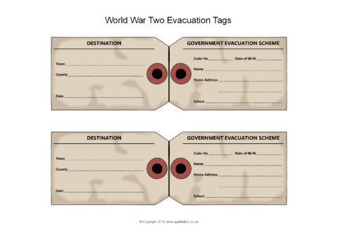 printable evacuation labels