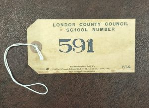 Replica Evacuee Tag - The Keep Military Museum