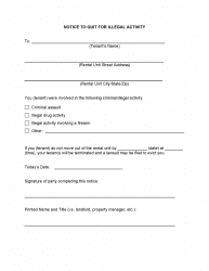 Free Alabama 7 Day Notice to Pay or Quit | PDF