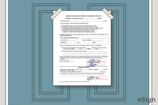 printable eviction notice colorado