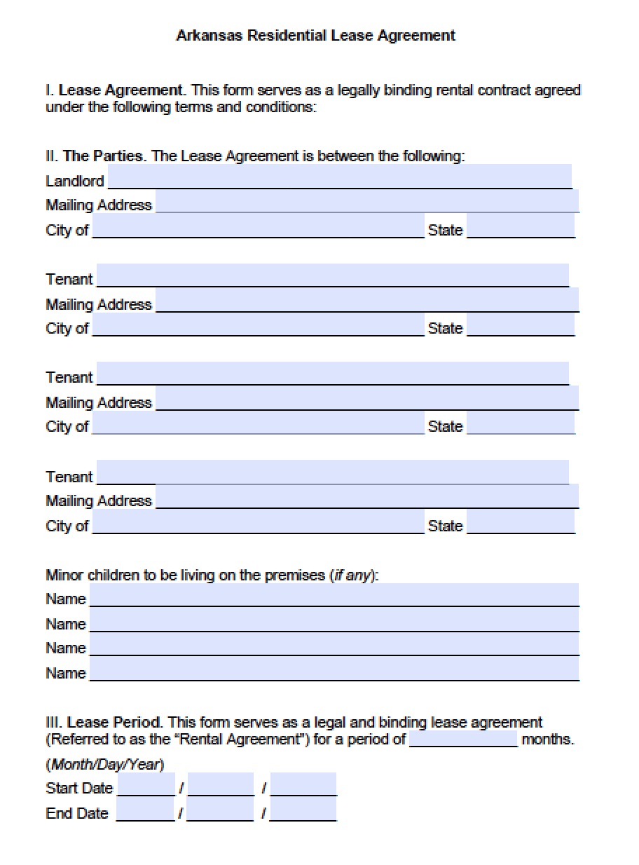 printable eviction notice for arkansas