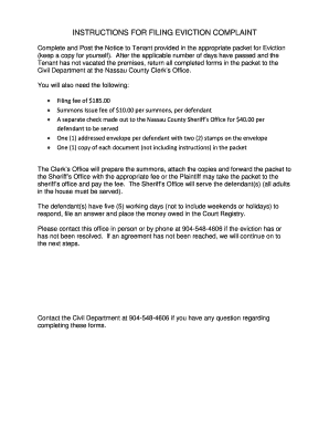 printable eviction notice form south africa