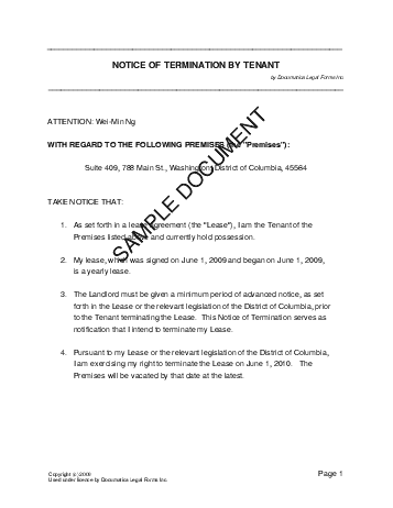 printable eviction notice form south africa