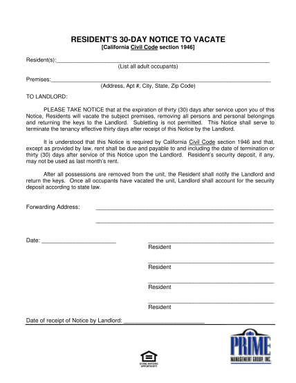 printable eviction notice free