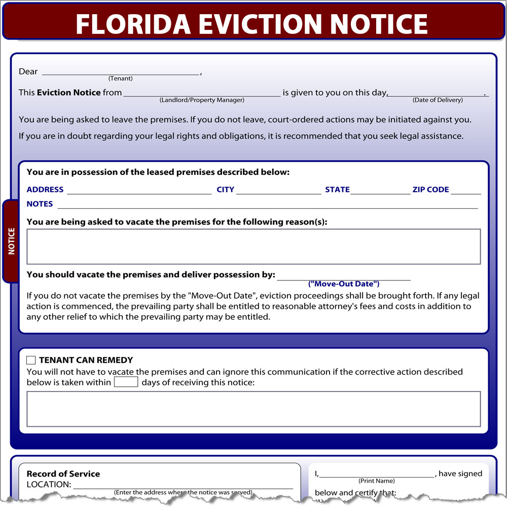 printable eviction notice georgia