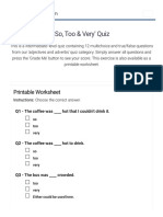 Conjunctions Quiz - Exercise &  Worksheet | PDF