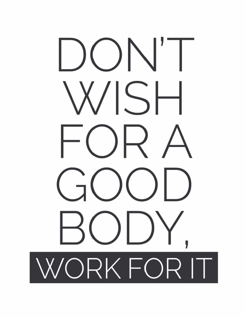 5 Printable Inspiring Fitness Motivation Quotes - Freebie Finding Mom
