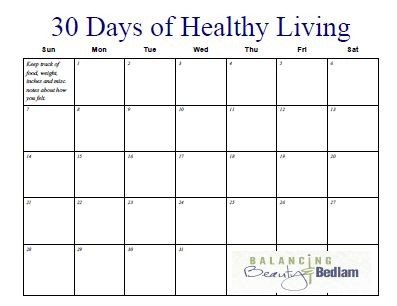 printable exercise schedule for weight loss