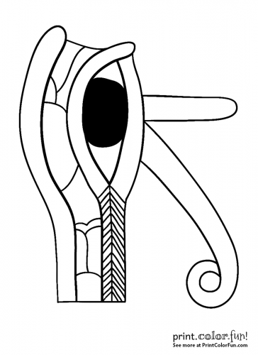 printable eye of horus